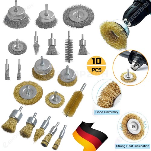 Tlg drahtbürste set - set, 6mm