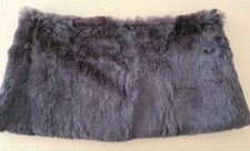 brauner Pelzschal Loop Stola