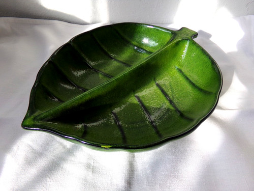 Bay keramik schale blatt form - schale,