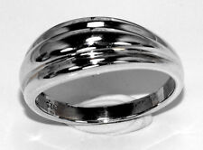 massiv Sterling Silber 925 Ring Bandring unisex schlicht poliert ca. 6 g 
