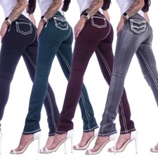 Damen Jeans Hose Hüftjeans