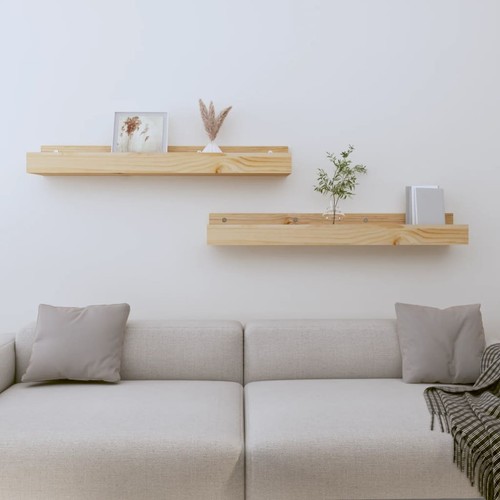 Stk wandregale massivholz - 2,