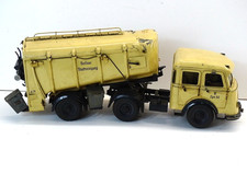 Blechauto Berliner Stadtreinigung  Eigenbau ca 37cm  LKW Handarbeitsmodell