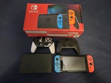 Nintendo Switch 1 Konsole Bundle Mit 2 Pro Controller Und Diversen Games