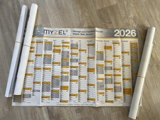 Wandkalender Jahresplaner 2026