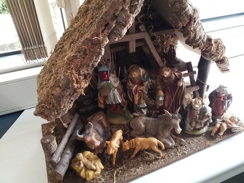 Krippe weihnachtskrippe holz - krippe,