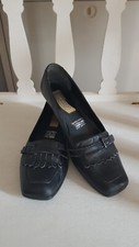 Janet D. Leder Schuhe Gr. 37 schwarz
