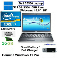 Dell E6530 Fast i7 2,70 GHz