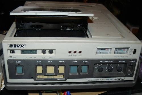 Player portable betacam secam - player,