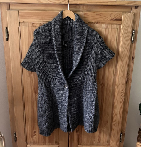 Damen strickjacke grau - bc,