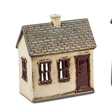 Windlicht Haus ANTIK H. 17cm