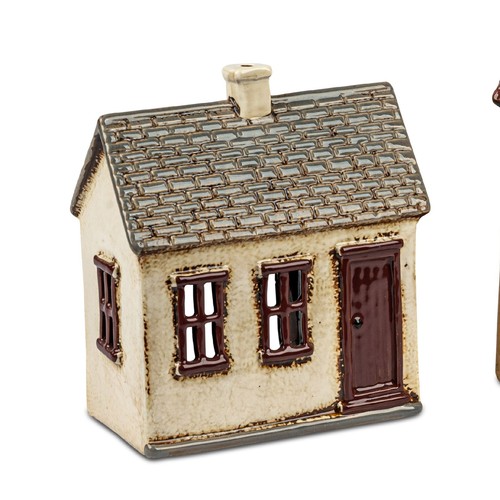Windlicht haus antik 17cm - h.,