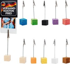 Holz Fotohalter Set 10 Stück