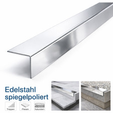 Edelstahl Winkel