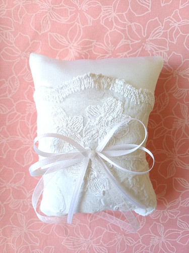 Kleines ringkissen hochzeit - ringkissen,