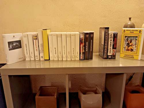 Vhs cassetten porsche - cassetten,