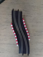 schikane mit reifenstapeln carrera go ausbauset schienen neu