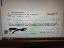 50 € Gutschein Deutsche Bahn