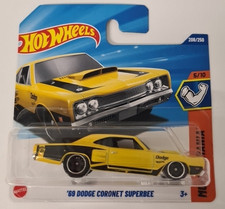 Hot Wheels ´69 Dodge Coronet Superbee 208/250-2025 JBB27 Hot Wheels Muscle Mania