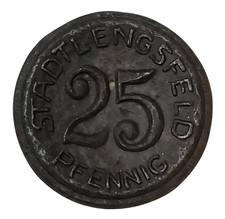 NOTGELD STADTLENGSFELD 25