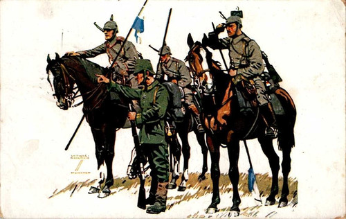 Künstlerkarte sig ludwig - ak, sig.
