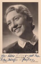 KÄTHE DORSCH Original Autogramm signierte Postkarte 30er Jahre