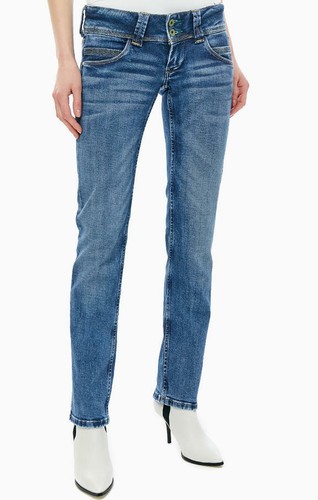 Pepe venus straight leg jeans - straight,