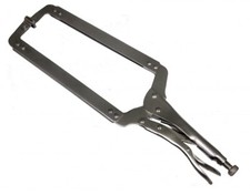 Gripzange Schweißerzange Feststellzange Fixierzange Karosseriezange C Form 450mm