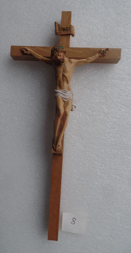 Wandkreuz christus color 35 - wandkreuz,