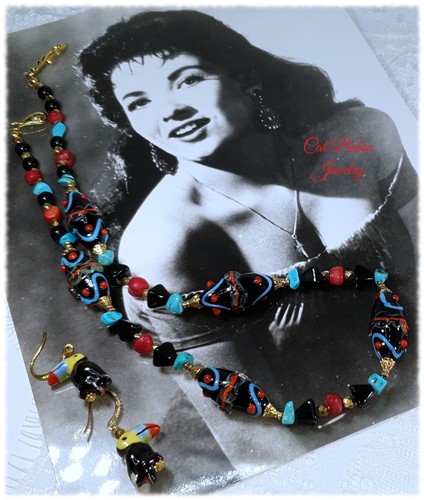 Kette ohrringe schmuckset - kette,