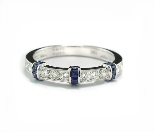 Saphir brillant ring - saphir,
