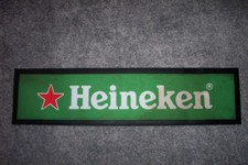 Heineken Biermatte Gummi Bar Tresen Abtropfmatte Barrunner tresenmatte brauerei