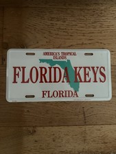 US Kennzeichen Nummernschild Florida Keys