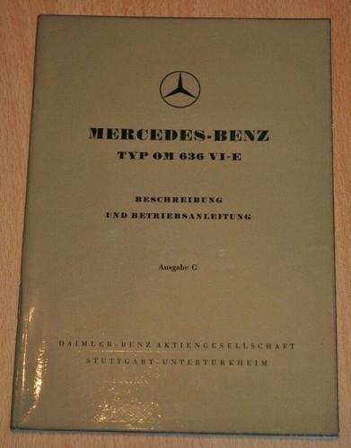 Mercedes typ 636 e - 636, vi-e