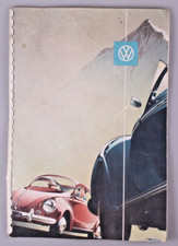 VW Käfer Katalog Autokatalog Broschüre Reklame Volkswagen Wolfsburg