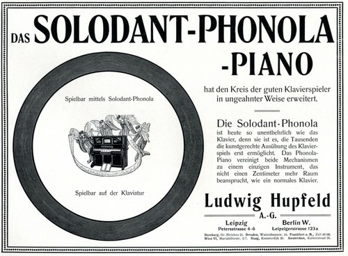Selbstspielendes klavier - selbstspielendes,