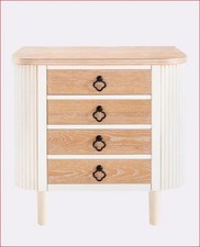 Kommode holz weiß natur - kommode,