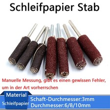 Schleifpapier Stab Schleifkopf
