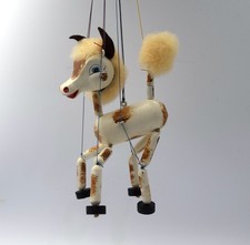 Pelham Pferd Foal Marionette Puppets Hand Made Spielzeug OVP Anleitung 1950