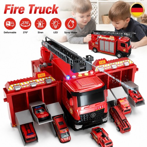 Feuerwehrauto spielzeug groß - feuerwehrauto,