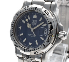 [N NEUWERTIG] Tag Heuer Professional 6000 WH1315-K1 29mm Qz Blau Damenuhr JAPAN