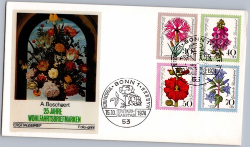 Bund fdc bonn - fdc, 1974