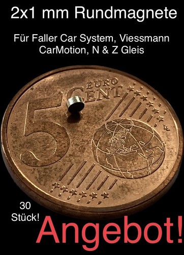 Neu magnete für faller car - neu,