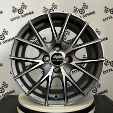 4 Alufelgen Kompatibel Fiat 500 Bravo Panda Idea Fiorino Stilo Ab 17 " | New