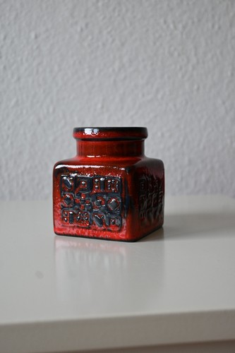 Westdeutsche fat lava vase - lava, /
