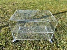 Vintage Acryl Plexiglas Tisch