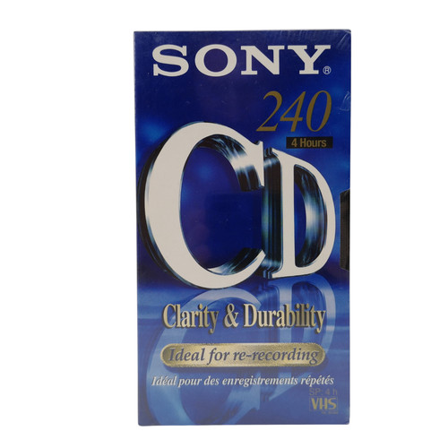 Sony 240cde vhs - sony, kassette