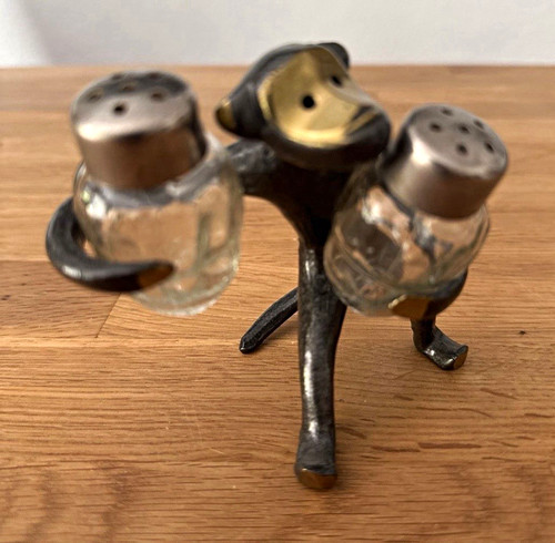 Vintage affe salz pfeffer - vintage,