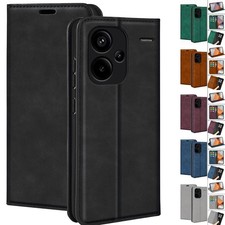 Handy Tasche Schutz Hüllle mit Kartenfächer Magnetverschluss Cover Case Etui