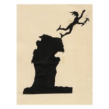 Antike Papercut Silhouette